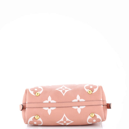 Louis Vuitton CarryAll Hobo Bicolor Monogram Empreinte Giant PM