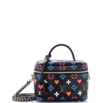 Louis Vuitton Vanity Handbag Limited Edition Game On Multicolor Monogram PM