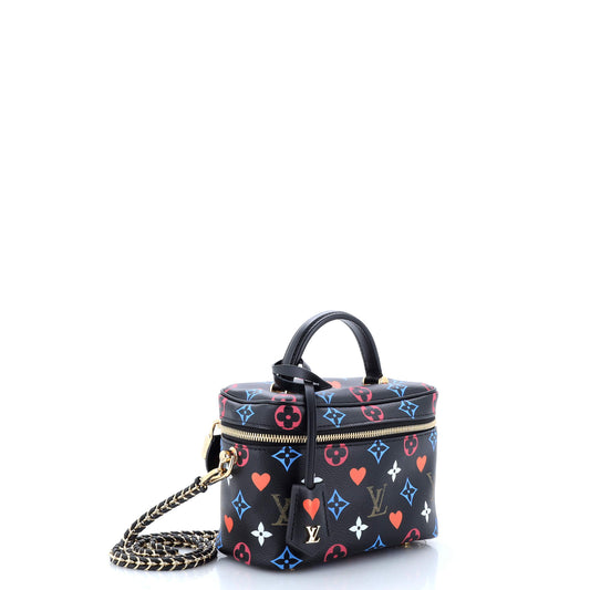 Louis Vuitton Vanity Handbag Limited Edition Game On Multicolor Monogram PM