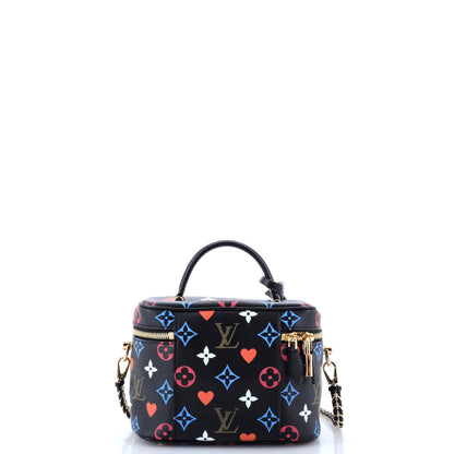 Louis Vuitton Vanity Handbag Limited Edition Game On Multicolor Monogram PM