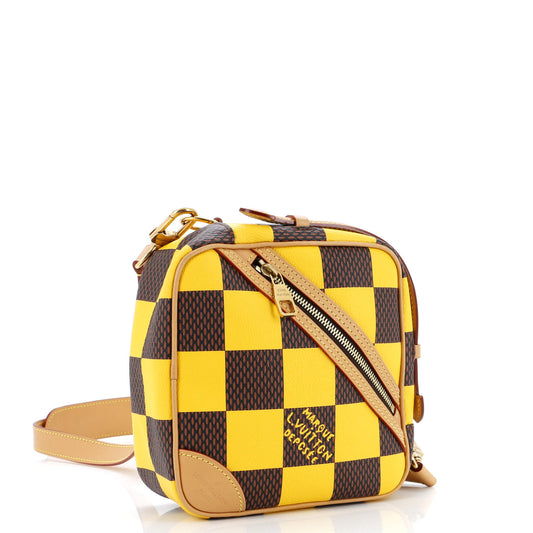 Louis Vuitton Chess Messenger Bag Damier Pop Coated Canvas