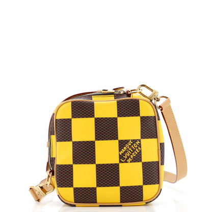 Louis Vuitton Chess Messenger Bag Damier Pop Coated Canvas
