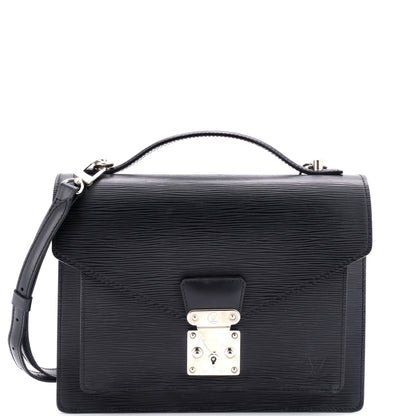 Louis Vuitton Monceau Handbag Epi Leather