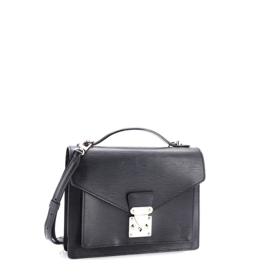 Louis Vuitton Monceau Handbag Epi Leather