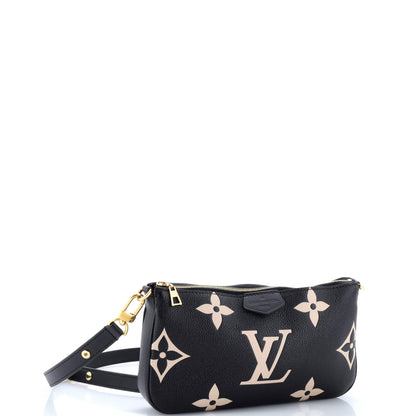 Louis Vuitton Multi Pochette Accessoires Bicolor Monogram Empreinte Giant