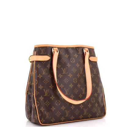 Louis Vuitton Batignolles Handbag Monogram Canvas Vertical