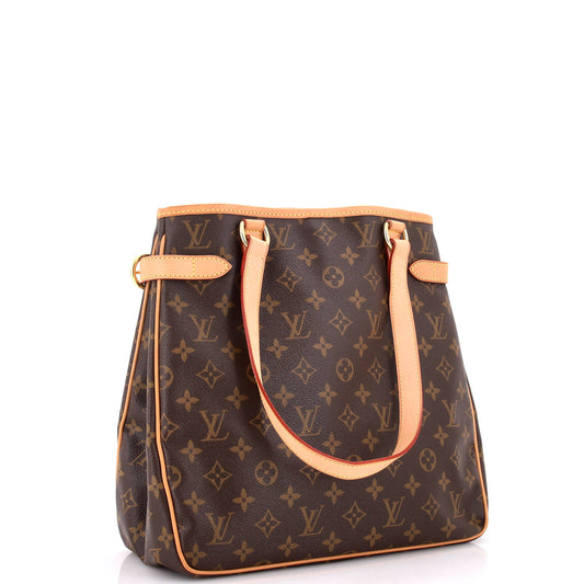 Louis Vuitton Batignolles Handbag Monogram Canvas Vertical