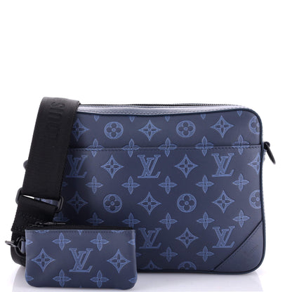 Louis Vuitton Duo Messenger Bag Monogram Shadow Leather