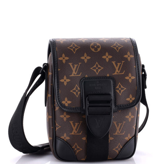 Louis Vuitton Archy Messenger Bag Macassar Monogram Canvas PM