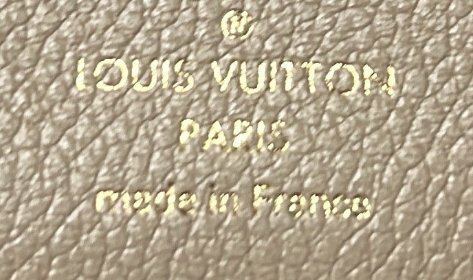 Louis Vuitton Clea Wallet Bicolor Monogram Empreinte Giant