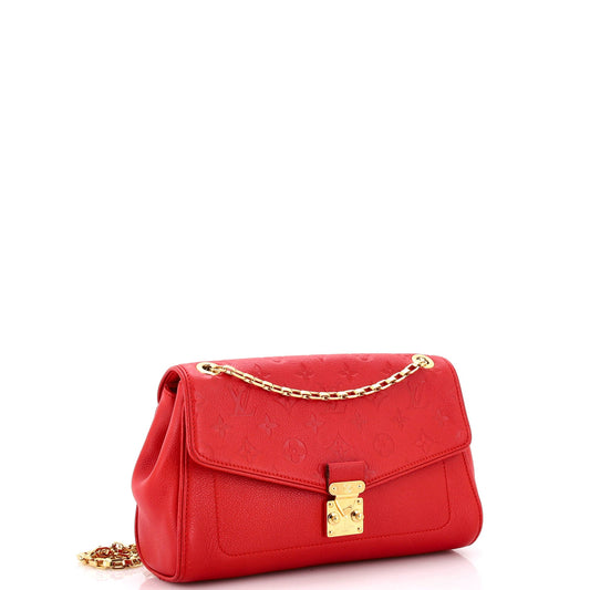 Louis Vuitton Saint Germain Handbag Monogram Empreinte Leather PM