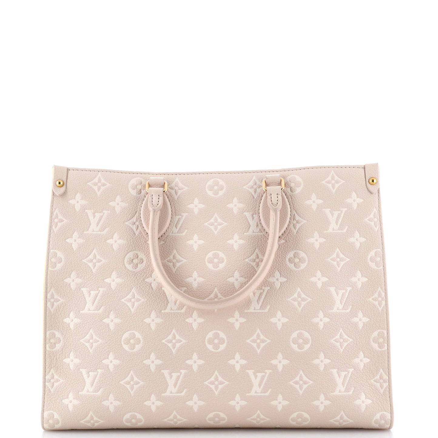Louis Vuitton OnTheGo Tote Spring in the City Monogram Empreinte Leather MM