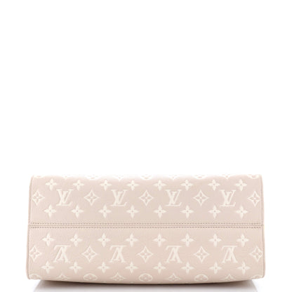 Louis Vuitton OnTheGo Tote Spring in the City Monogram Empreinte Leather MM