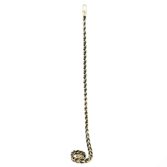 Louis Vuitton Multi Pochette Accessoires Woven Chain Strap Leather and Metal