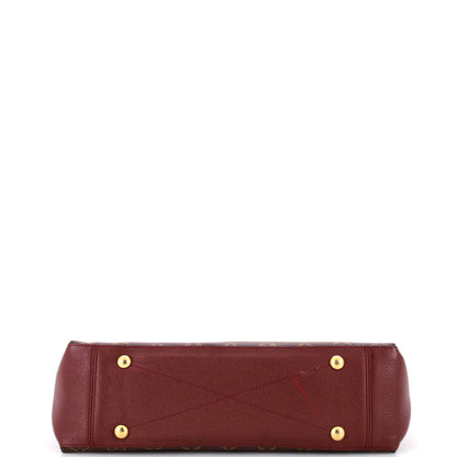 Louis Vuitton Surene Handbag Monogram Canvas with Leather MM