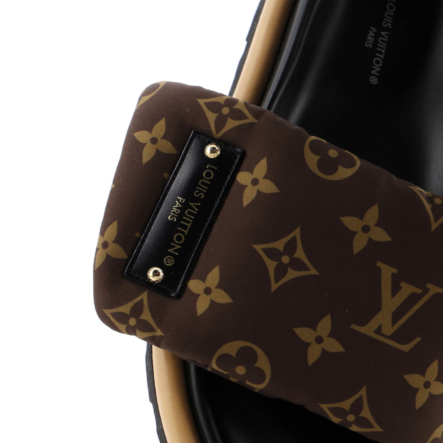 Louis Vuitton Women's Pool Pillow Comfort Mule Sandals Monogram Nylon