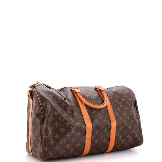 Louis Vuitton Keepall Bandouliere Bag Monogram Canvas 45