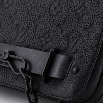 Louis Vuitton Steamer Messenger Bag Monogram Taurillon Leather