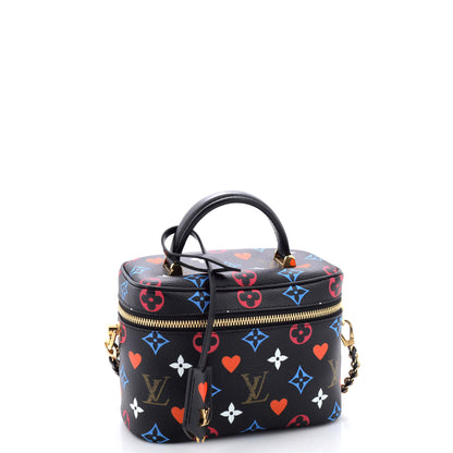 Louis Vuitton Vanity Handbag Limited Edition Game On Multicolor Monogram PM