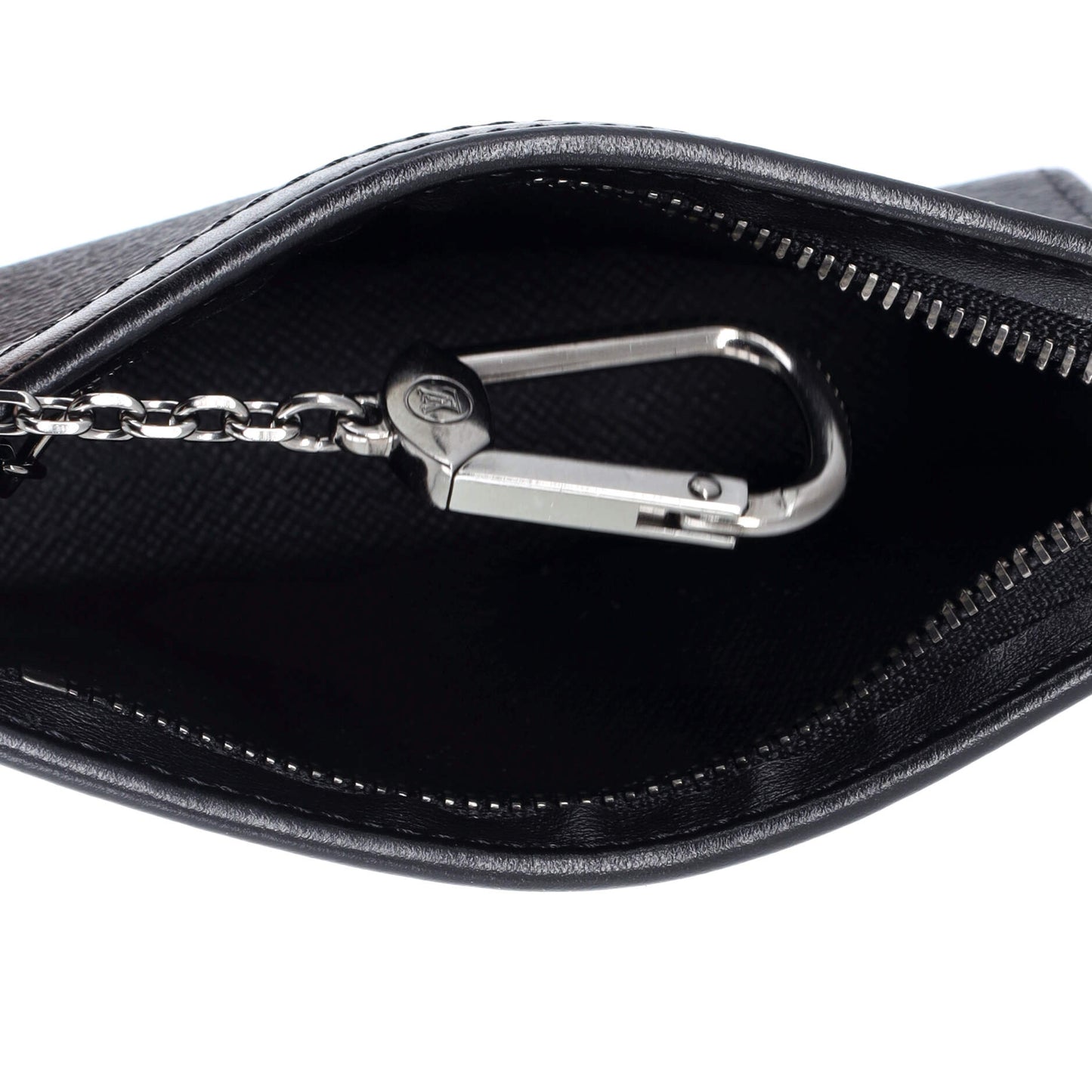Louis Vuitton Voyage Key Pouch Monogram Eclipse Canvas