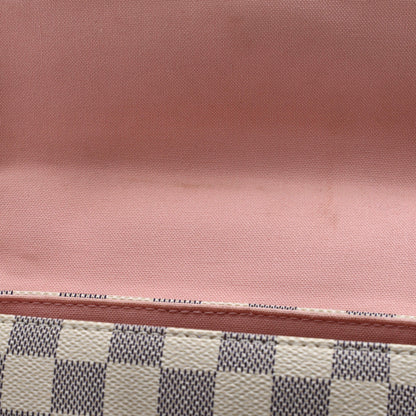 Louis Vuitton Croisette Handbag Damier