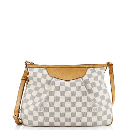 Louis Vuitton Siracusa Handbag Damier PM