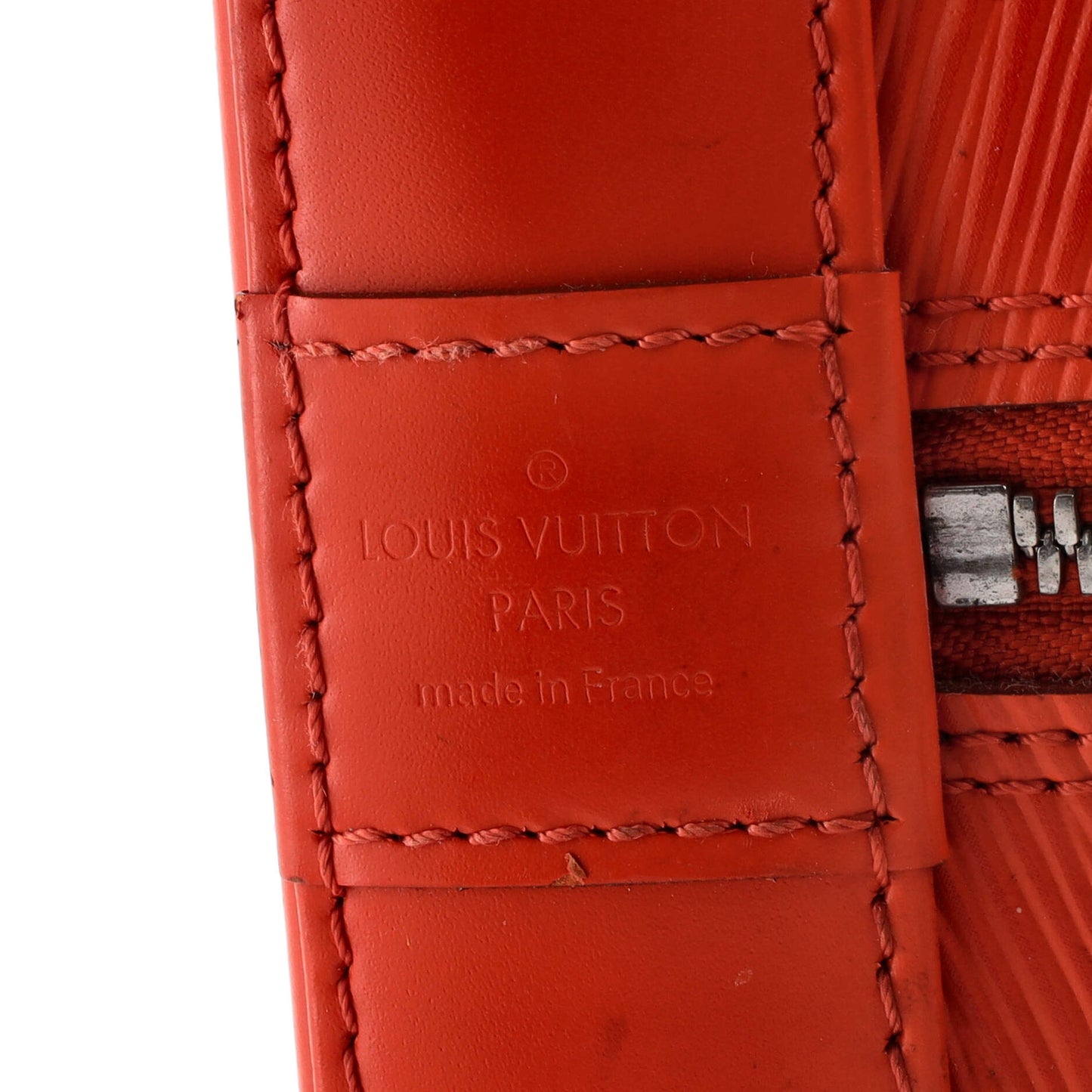 Louis Vuitton Alma Handbag Epi Leather GM