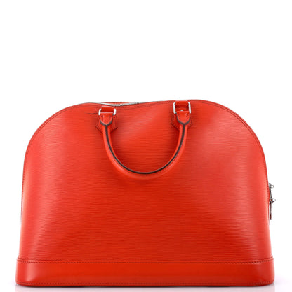 Louis Vuitton Alma Handbag Epi Leather GM