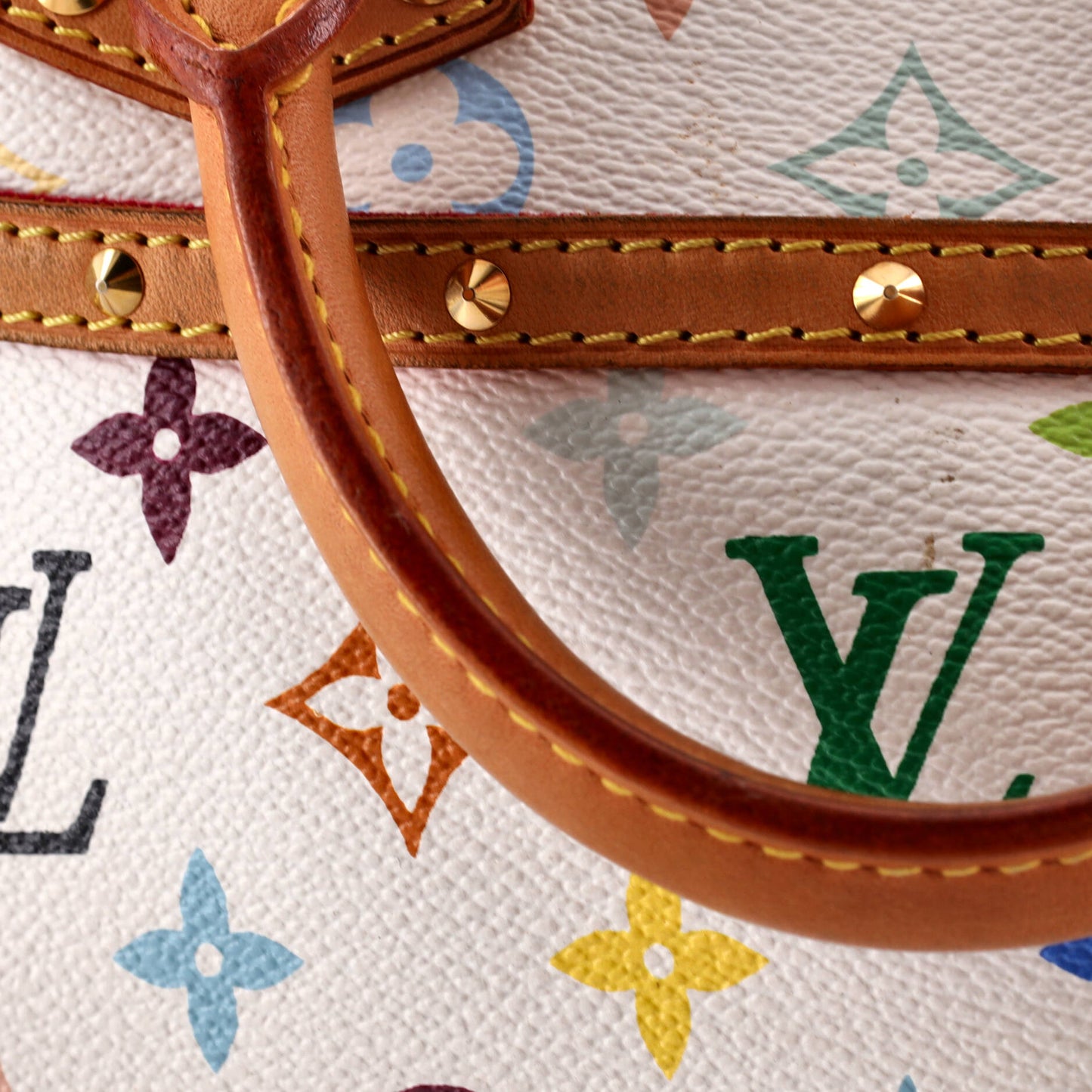 Louis Vuitton Trouville Handbag Monogram Multicolor
