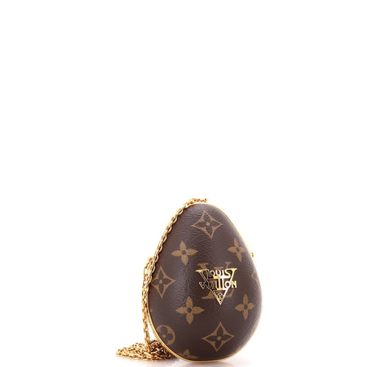 Louis Vuitton Egg Case Monogram Canvas and Leather