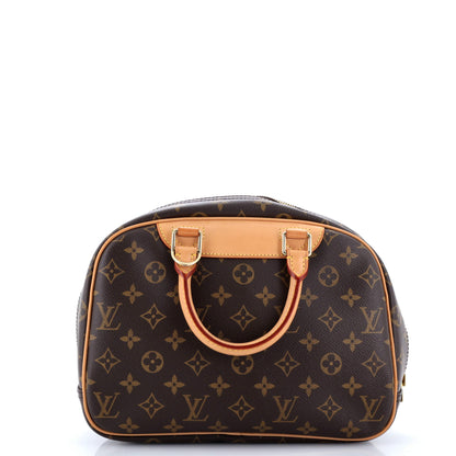 Louis Vuitton Trouville Handbag Monogram Canvas