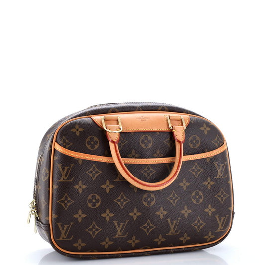 Louis Vuitton Trouville Handbag Monogram Canvas