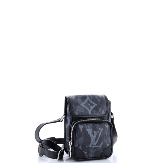 Louis Vuitton Amazone Messenger Bag Limited Edition Monogram Pastel Noir Nano