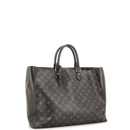 Louis Vuitton Grand Sac Bag Monogram Eclipse Canvas