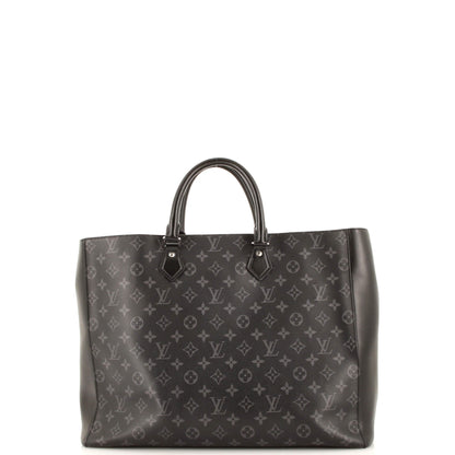 Louis Vuitton Grand Sac Bag Monogram Eclipse Canvas