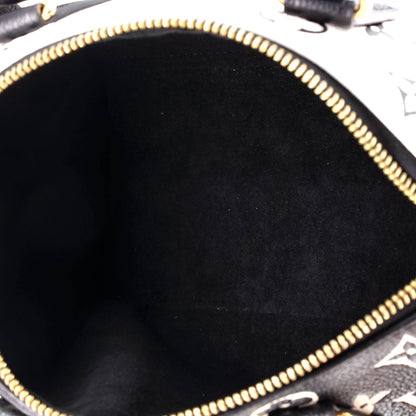Louis Vuitton Speedy Bandouliere Bag Spring in the City Monogram Empreinte Leather 20