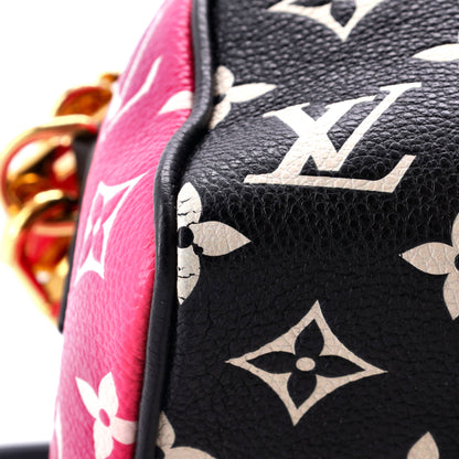 Louis Vuitton Speedy Bandouliere Bag Spring in the City Monogram Empreinte Leather 20