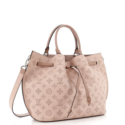 Louis Vuitton Girolata Handbag Mahina Leather
