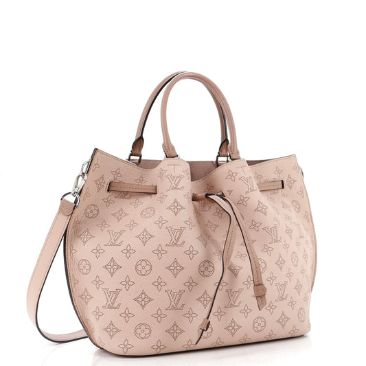 Louis Vuitton Girolata Handbag Mahina Leather