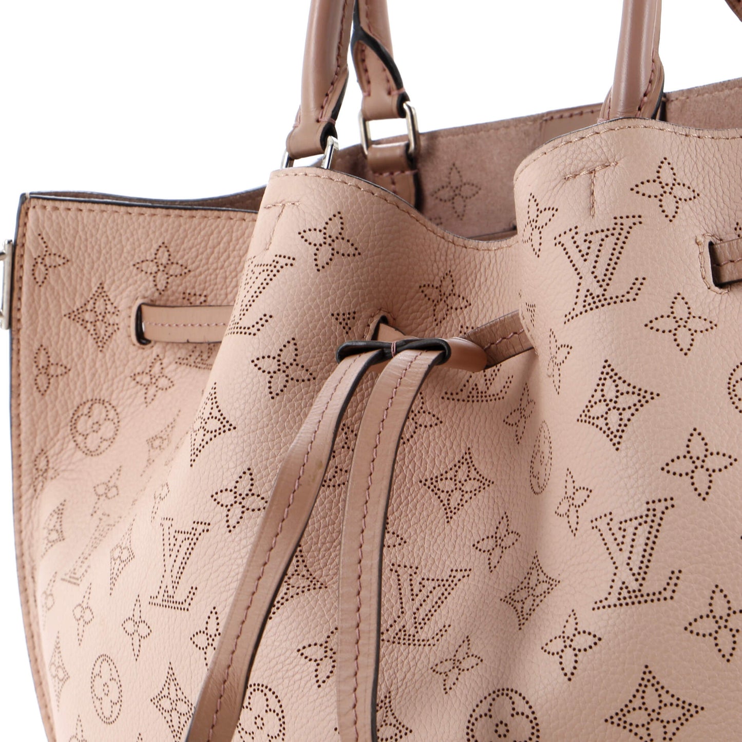 Louis Vuitton Girolata Handbag Mahina Leather