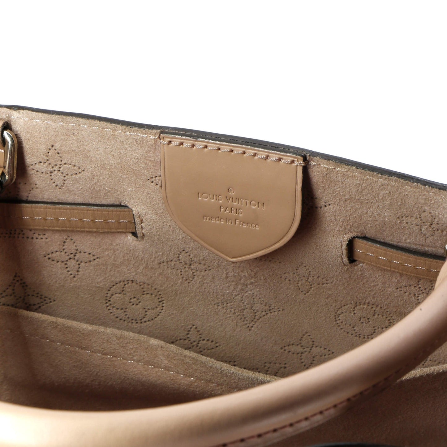 Louis Vuitton Girolata Handbag Mahina Leather