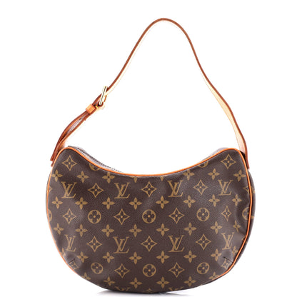 Louis Vuitton Croissant Handbag Monogram Canvas MM