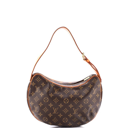 Louis Vuitton Croissant Handbag Monogram Canvas MM