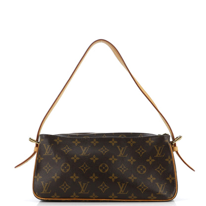 Louis Vuitton Viva Cite Handbag Monogram Canvas MM