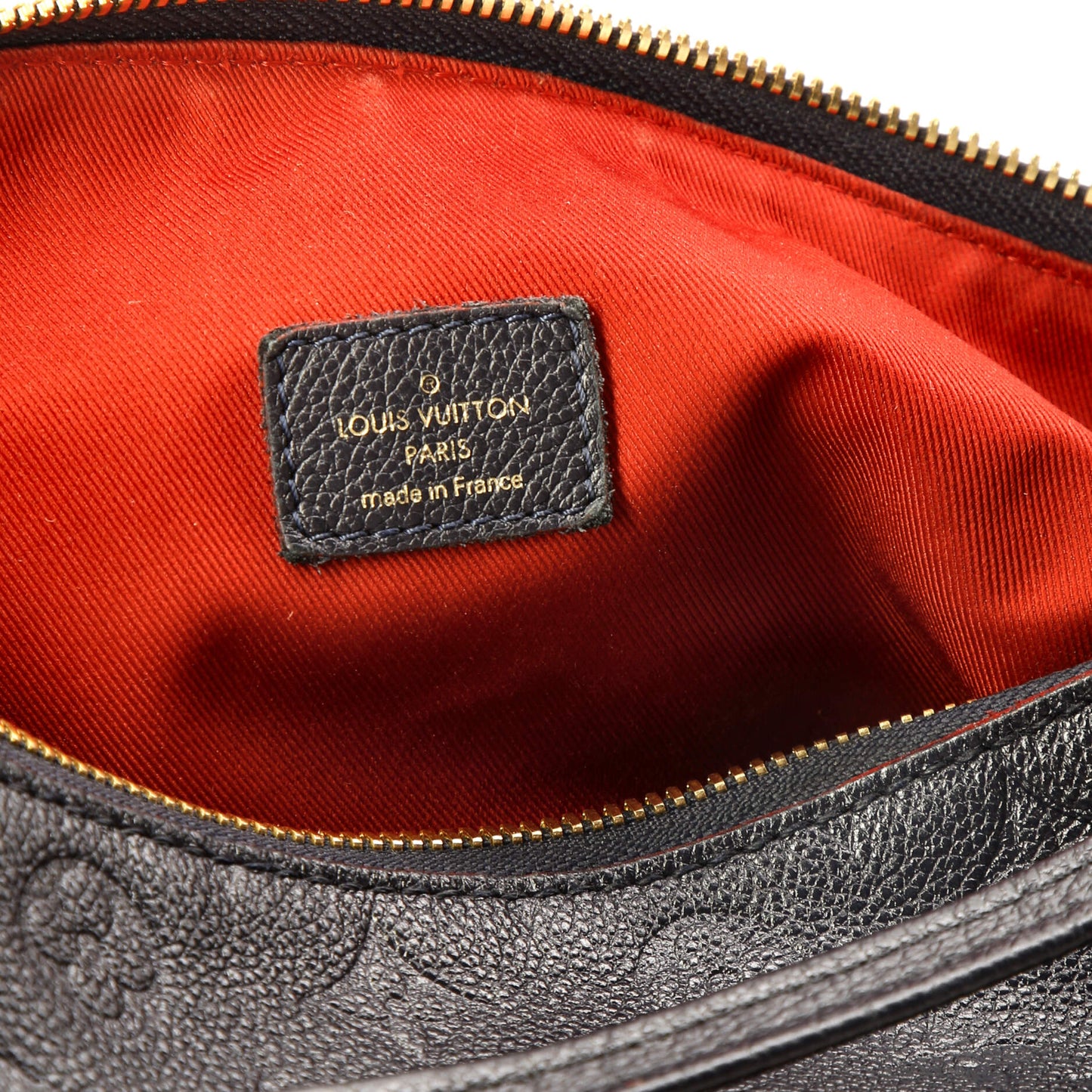 Louis Vuitton Ponthieu Handbag Monogram Empreinte Leather PM