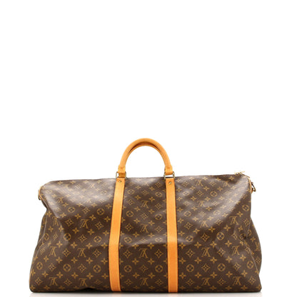 Louis Vuitton Keepall Bandouliere Bag Monogram Canvas 60