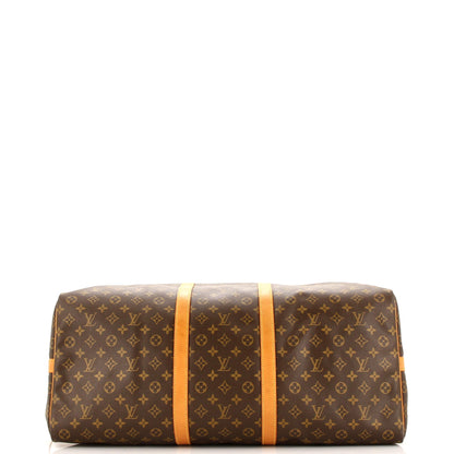 Louis Vuitton Keepall Bandouliere Bag Monogram Canvas 60