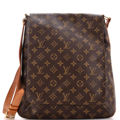 Louis Vuitton Musette Salsa Handbag Monogram Canvas GM