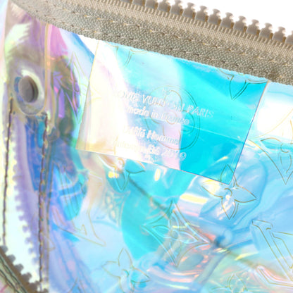 Louis Vuitton Keepall Bandouliere Bag Limited Edition Monogram Prism PVC 50