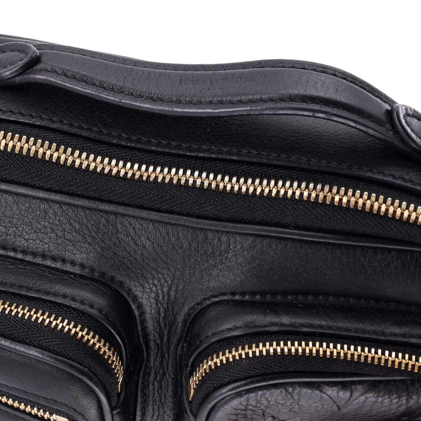 Louis Vuitton Utility Crossbody Bag Calfskin with Embossed Monogram Detail